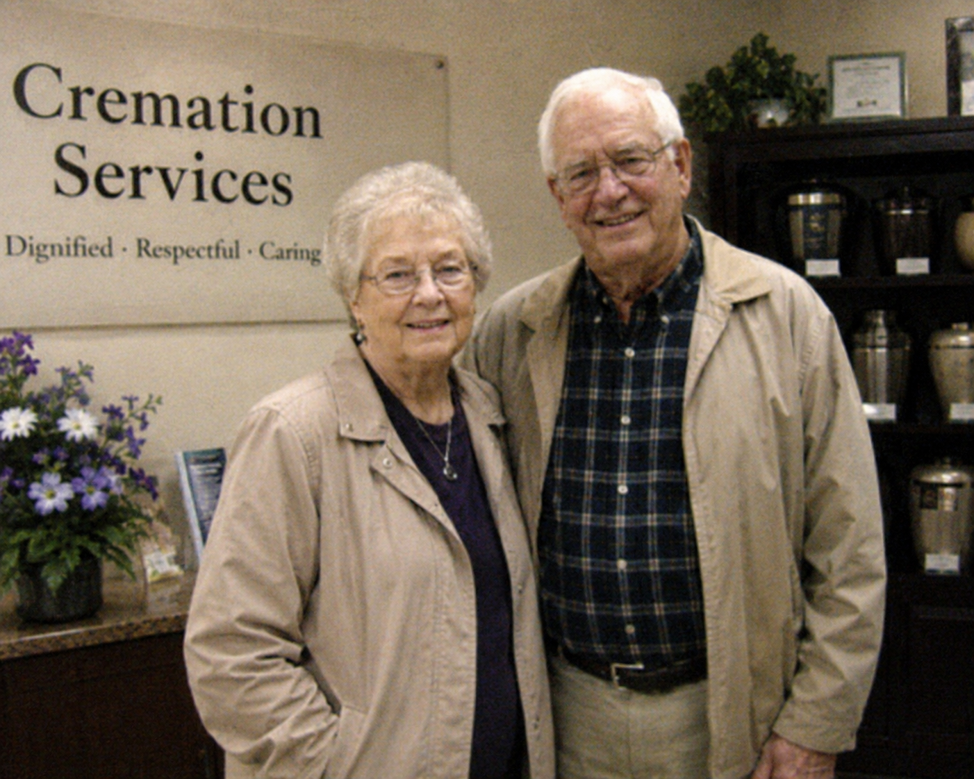 Rachel and Dan, founders of Forever With You Pet Cremation